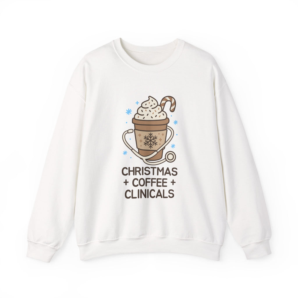 Christmas, Coffee & Clinicals Sweatshirt