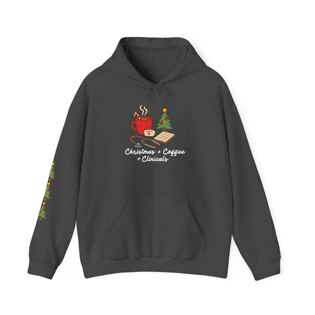 Christmas, Coffee & Clinicals Hoodie
