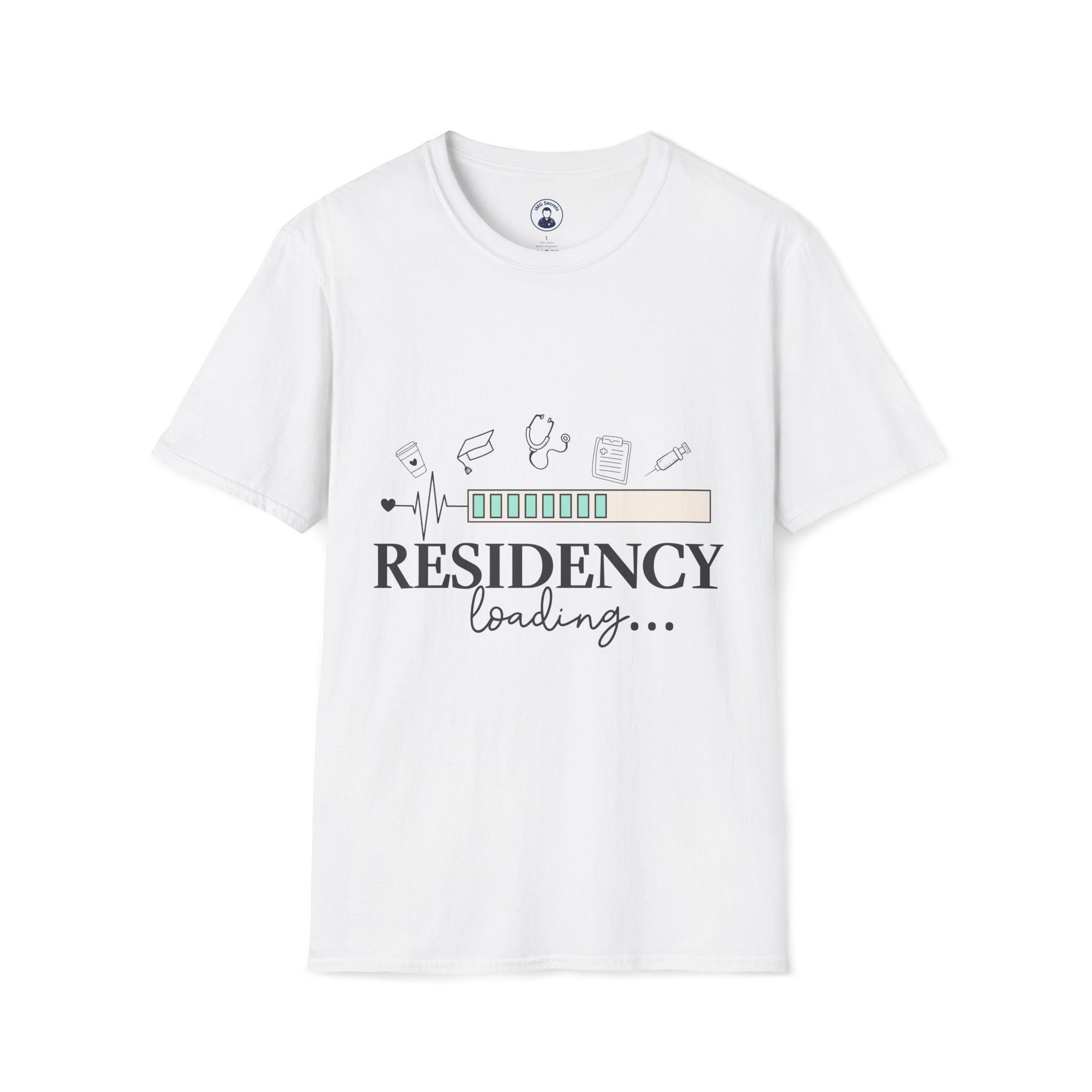 Residency Loading T-Shirt — Medical Resident Progress Bar Tee