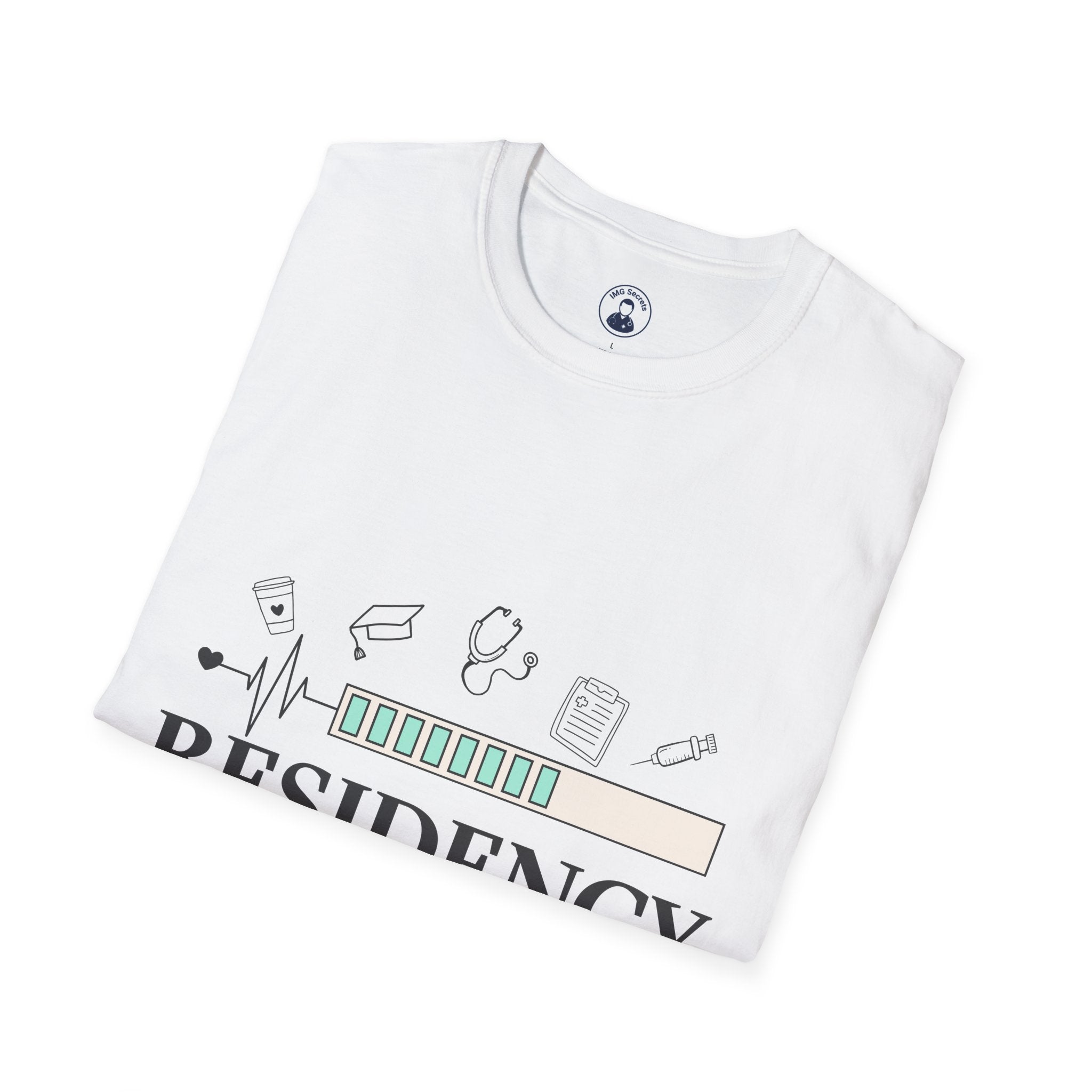 Residency Loading T-Shirt — Medical Resident Progress Bar Tee