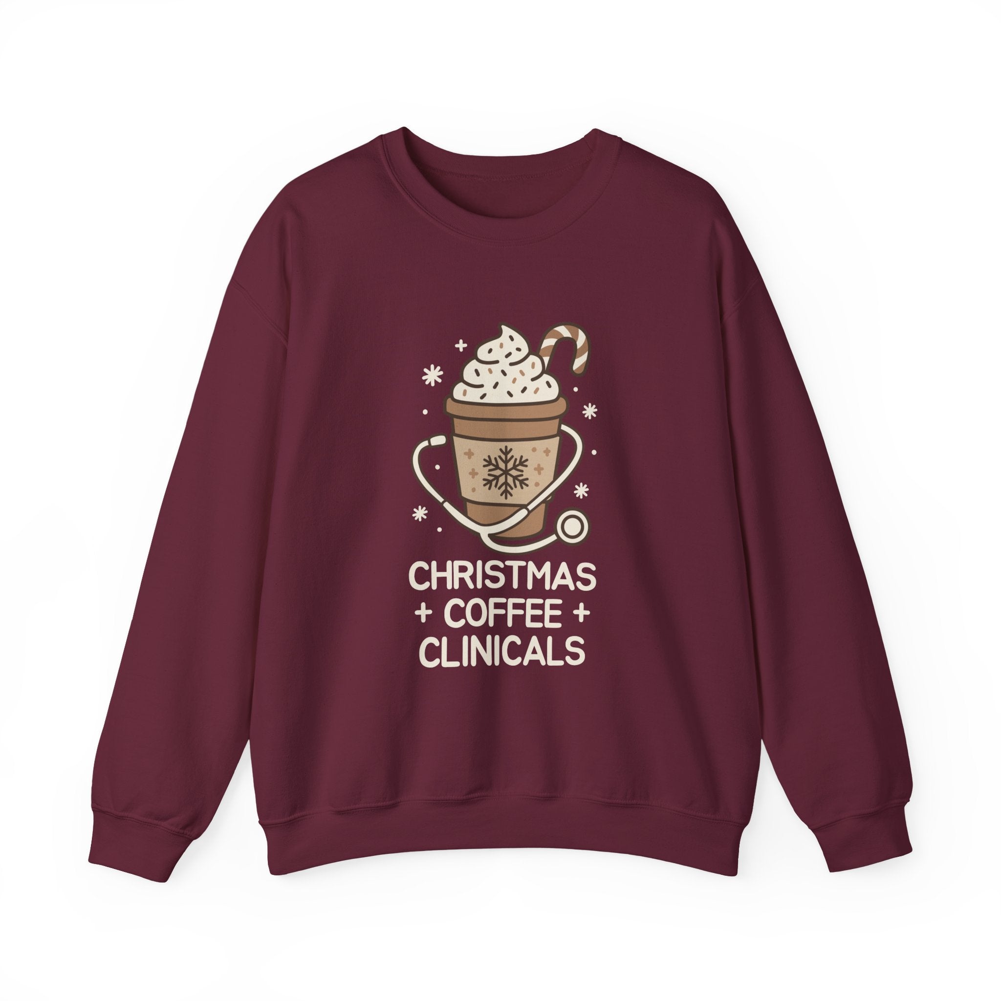 Christmas, Coffee & Clinicals Sweatshirt