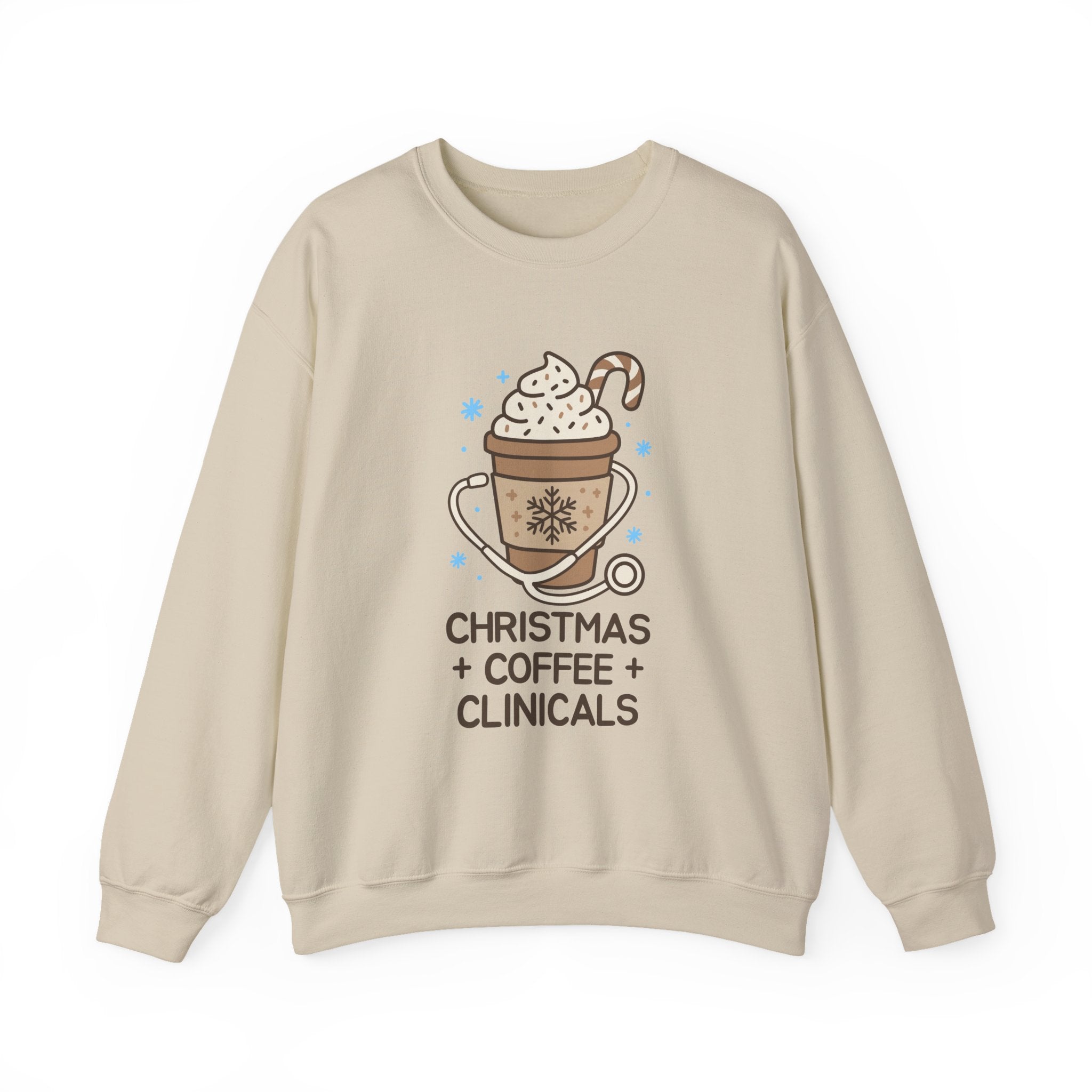 Christmas, Coffee & Clinicals Sweatshirt