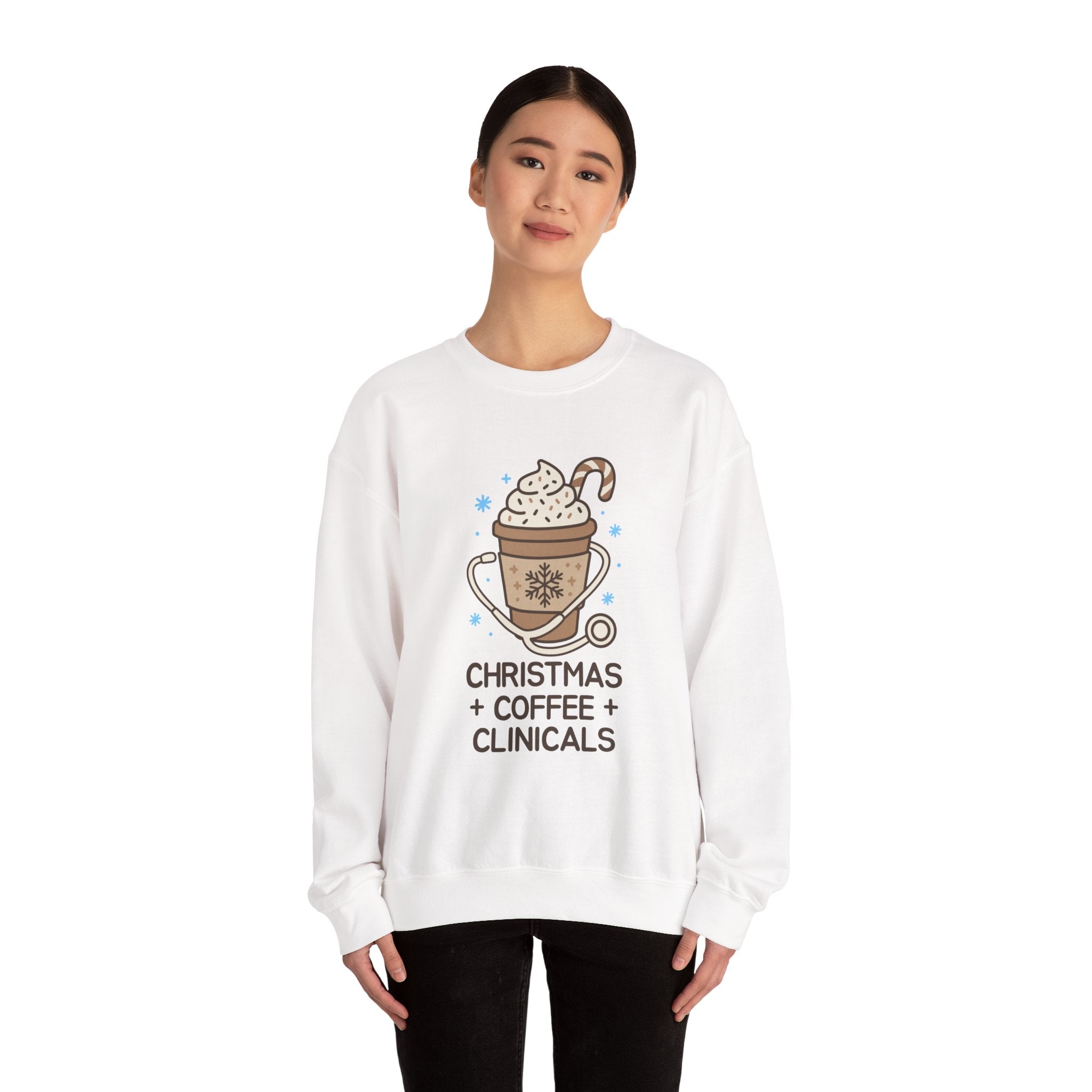 Christmas, Coffee & Clinicals Sweatshirt