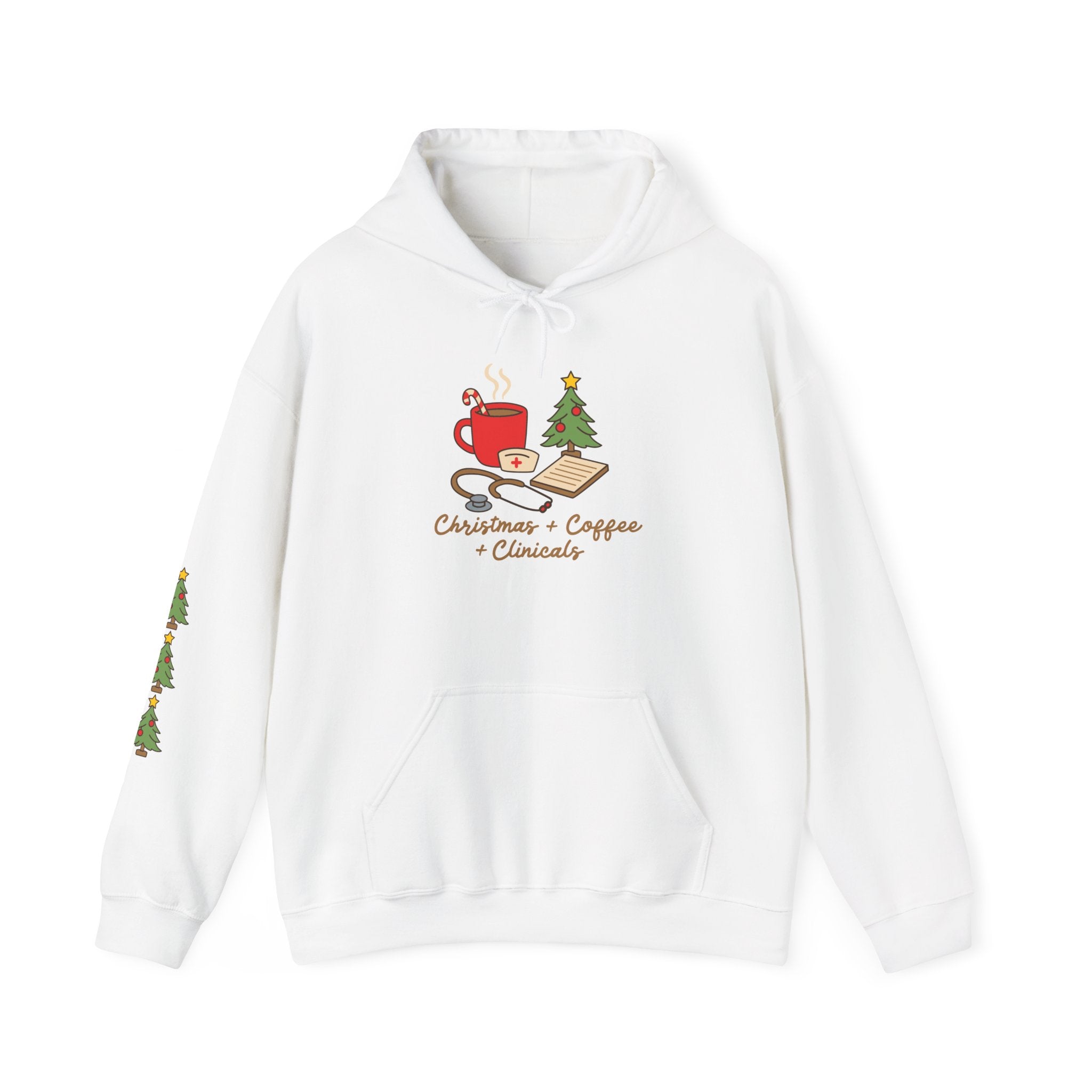 Christmas, Coffee & Clinicals Hoodie