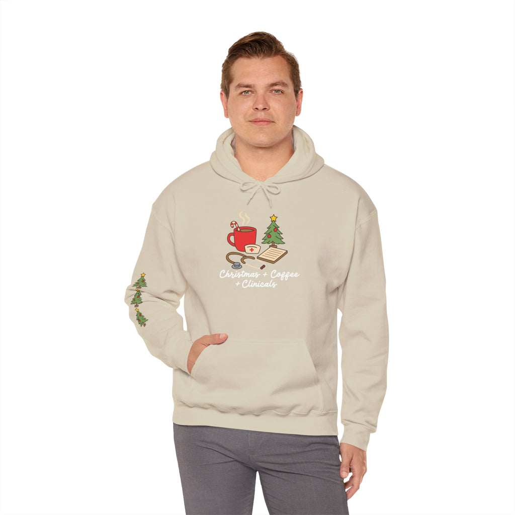 Christmas, Coffee & Clinicals Hoodie