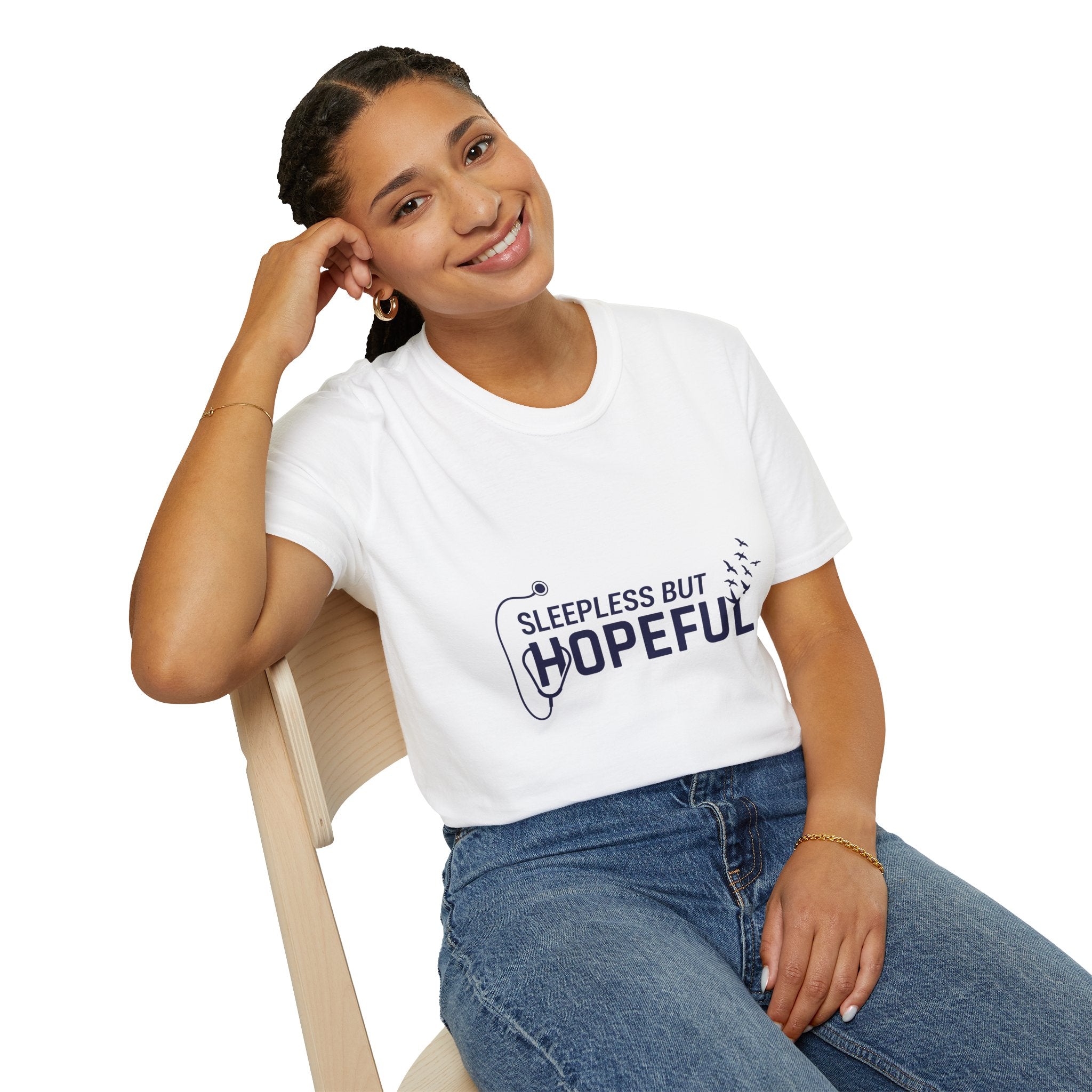 Sleepless But Hopeful Graphic Tee