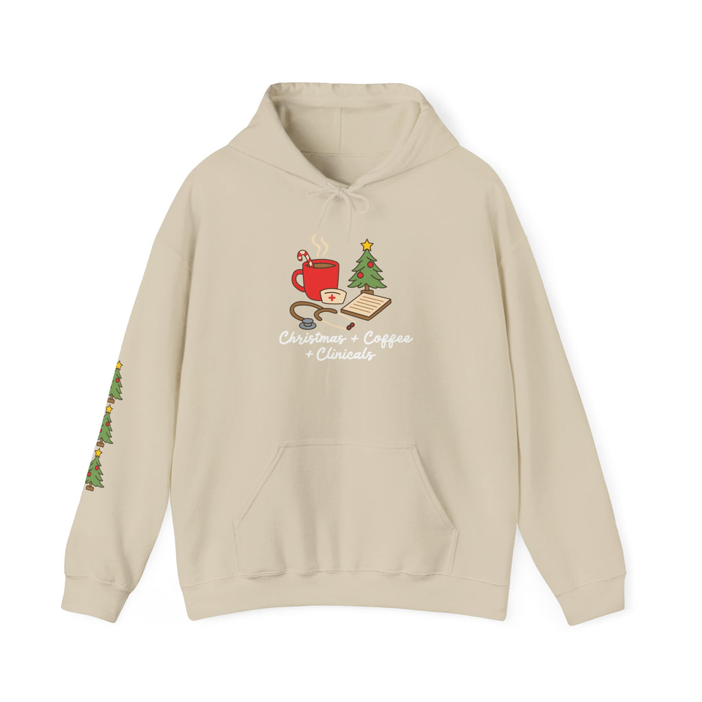Christmas, Coffee & Clinicals Hoodie