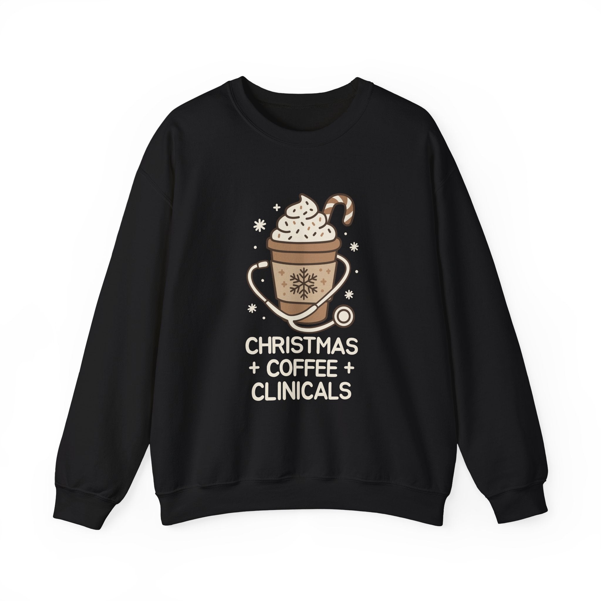 Christmas, Coffee & Clinicals Sweatshirt