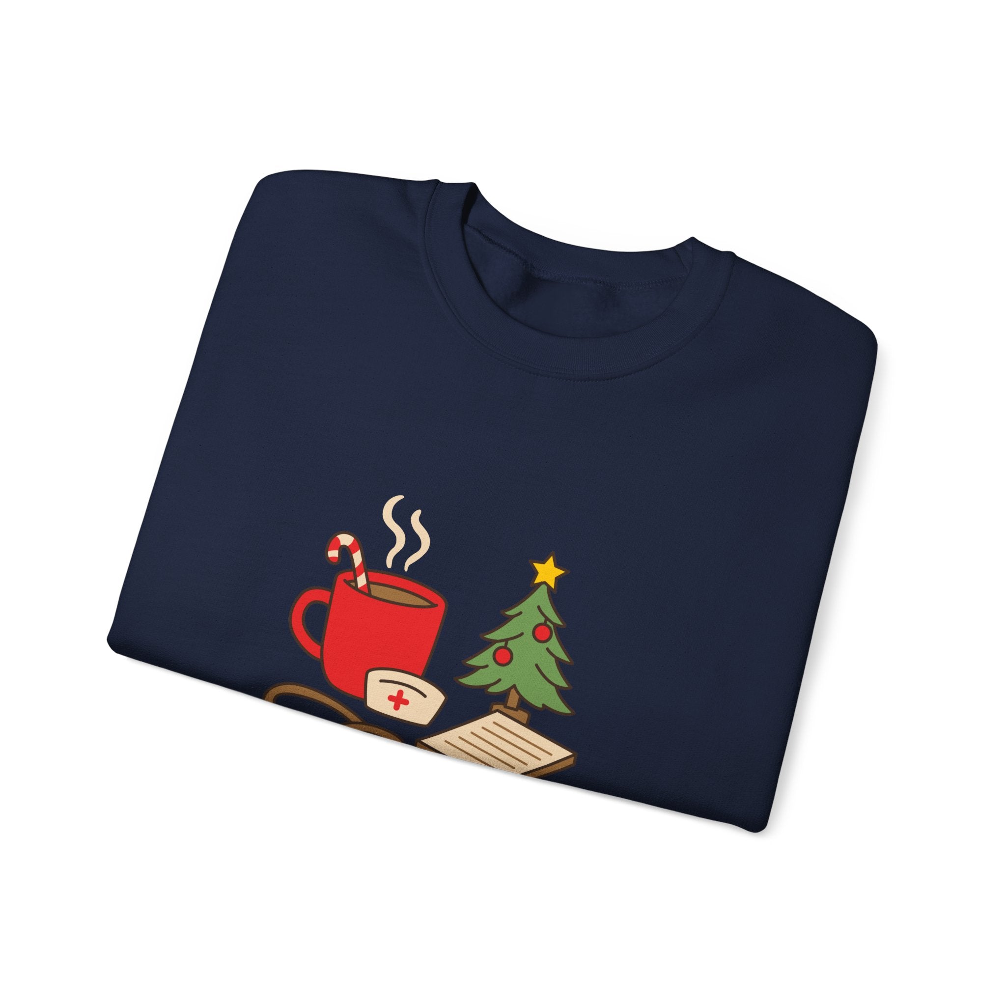 Christmas Coffee Clinicals Sweatshirt — Medical Student Holiday Crewneck