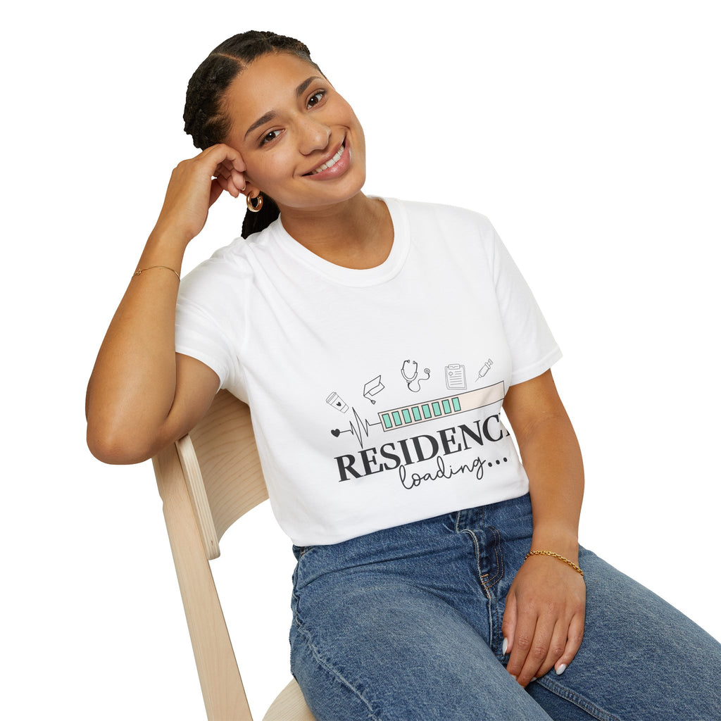 Residency Loading T-Shirt — Medical Resident Progress Bar Tee